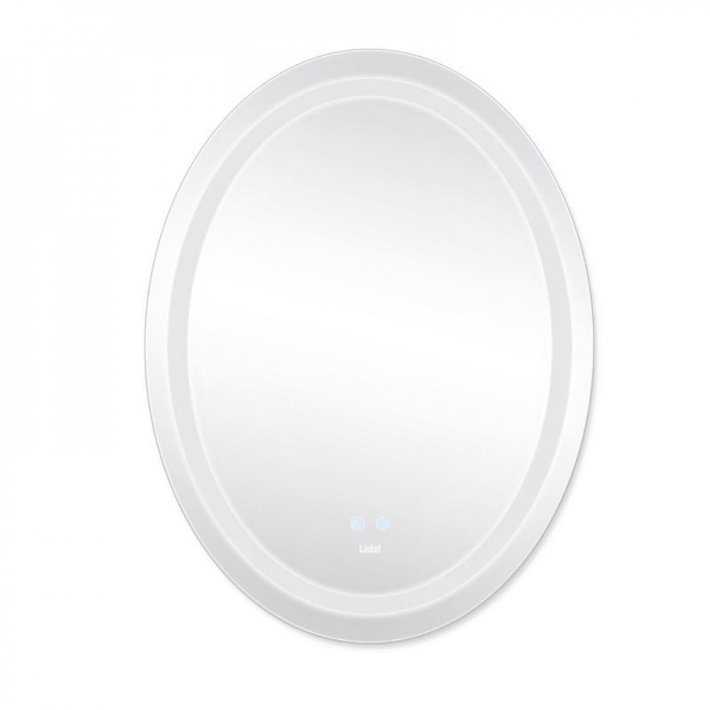 Дзеркало Lidz Vida 700х500 з LED-підсвічуванням Touch, з антизапотіванням, з димером, рег. яскравості SD00052340