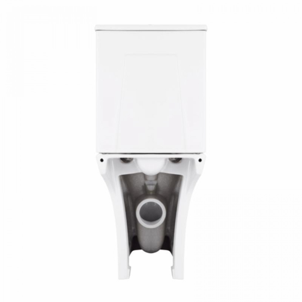 Унітаз-компакт Qtap Presto Quadro безободковий з сидінням Soft-close QT24221215AW SD00052480