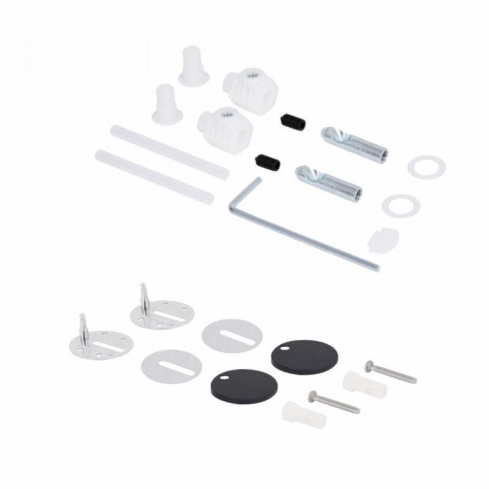 Унітаз підвісний Qtap Robin New Ultra Quiet безобідковий з сидінням Soft-close MATT BLACK QT13332381АSMB SD00052574