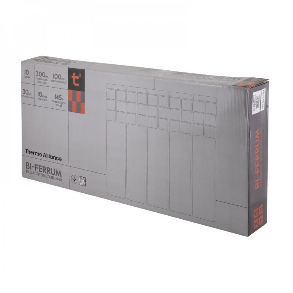 Радіатор біметалічний Thermo Alliance Bi-Ferrum 300/100 1,15 кг SD00052841