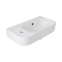 Раковина Qtap Tern 450х250х158 White QT1711H02LW