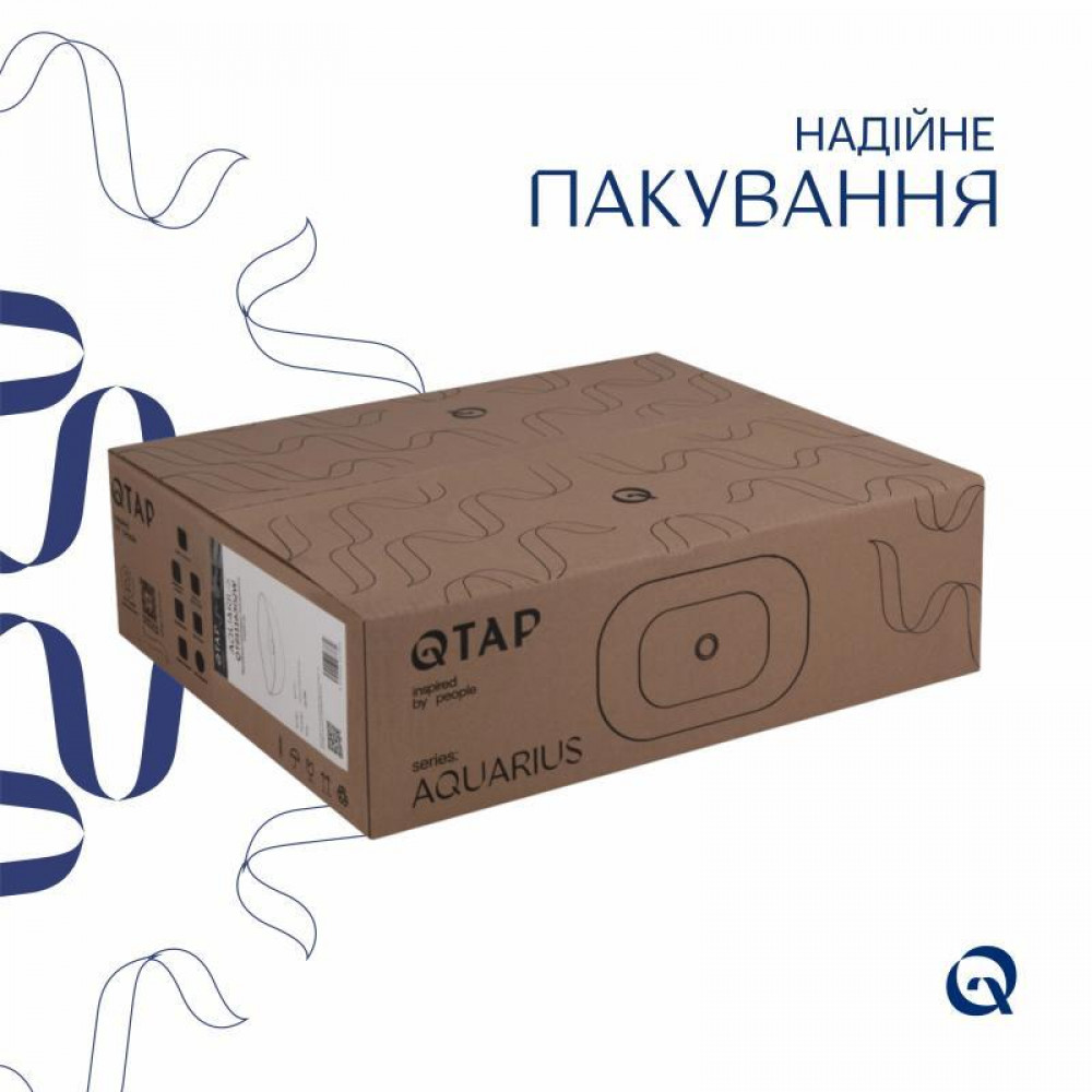 Раковина-чаша Qtap Aquarius 465x375x120 White QT21112185WN SD00052912