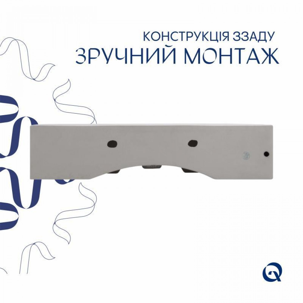 Раковина Qtap Nando LT 610х420х140 White QT12116146W SD00052917