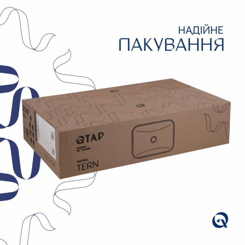 Раковина-чаша Qtap Tern 605x350x140 White QT17112270WN SD00052922