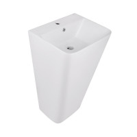 Раковина напольная моноблок Qtap Tern 440х380х830mm White QT1711G302WN