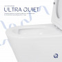 Унітаз підлоговий Qtap Swan Ultra Quiet з сидінням Soft-close 640x360x835 мм QT16222182TW White SD00053263