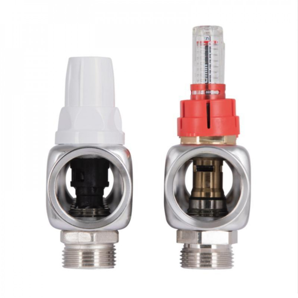 Колектор з витратомірами (нерж.) 3/4" х8 Icma № К073 SD00053341