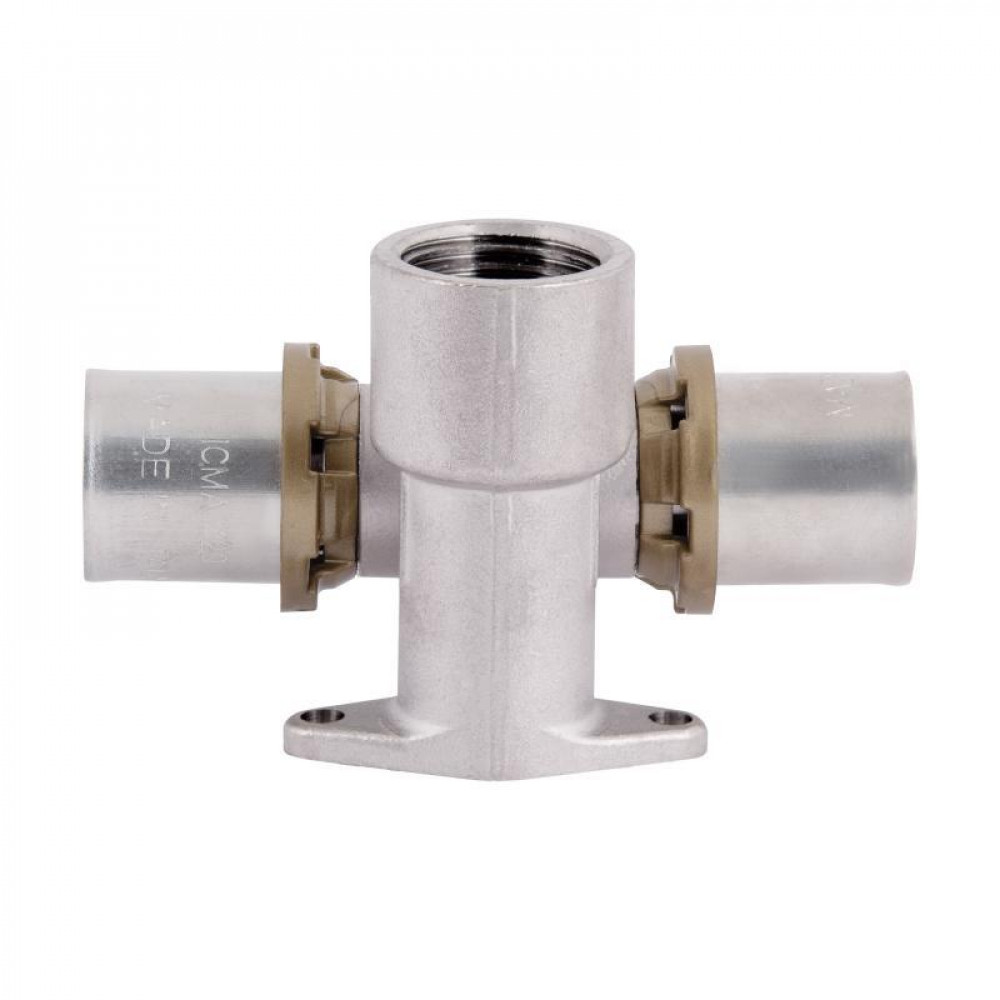 Пресс-фитинг Icma тройник 1/2"вх20 настенный проходной № 422 SD00053343