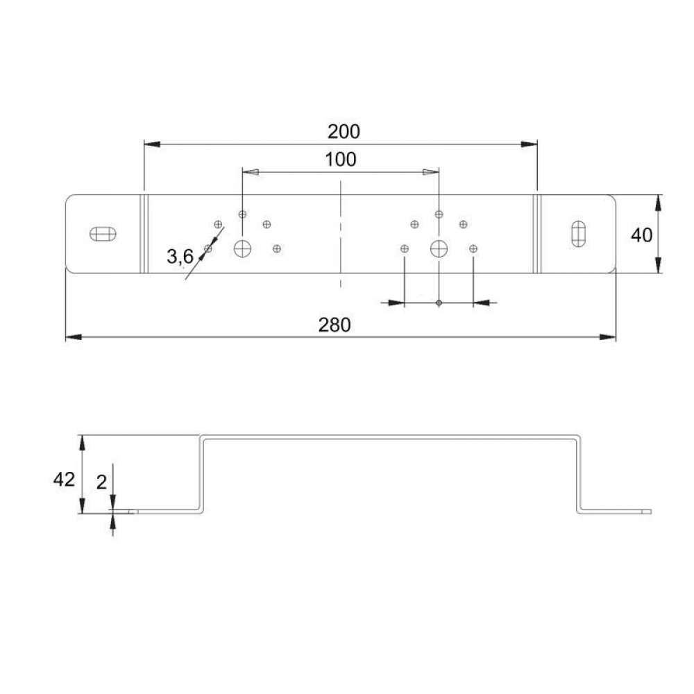 Кронштейн Icma для монтажа гипсокартона 100 №432 SD00053344