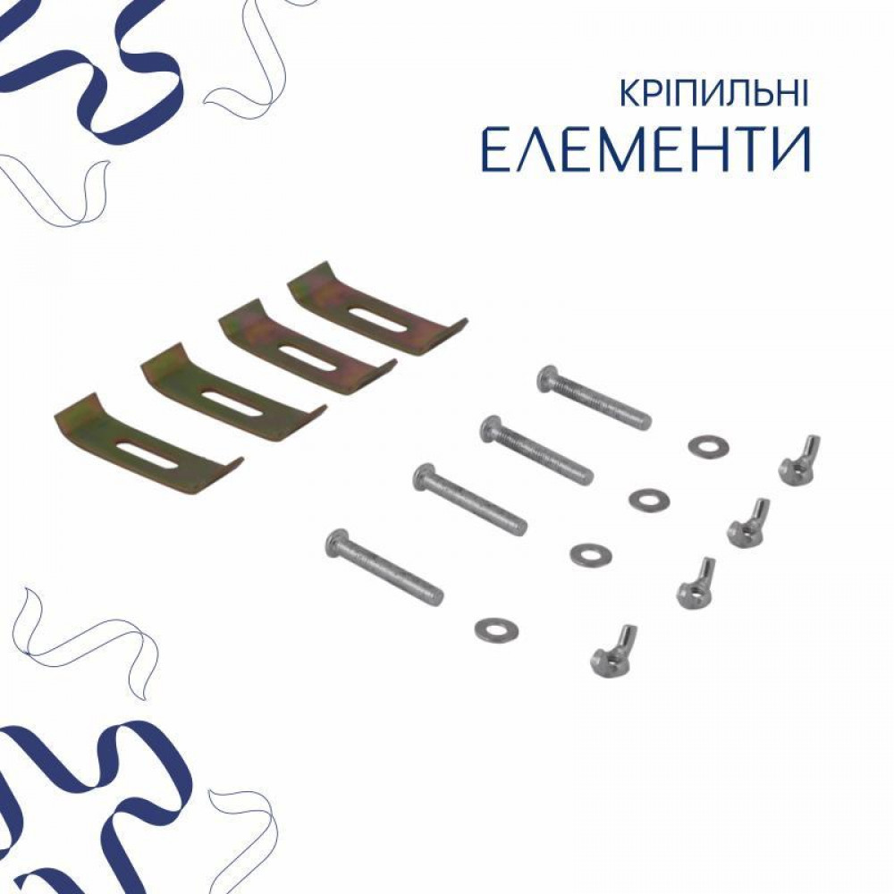 Комплект Qtap Stork: Раковина врізна овальна 560x395x195 мм White + Донний клапан PU02O SD00053418