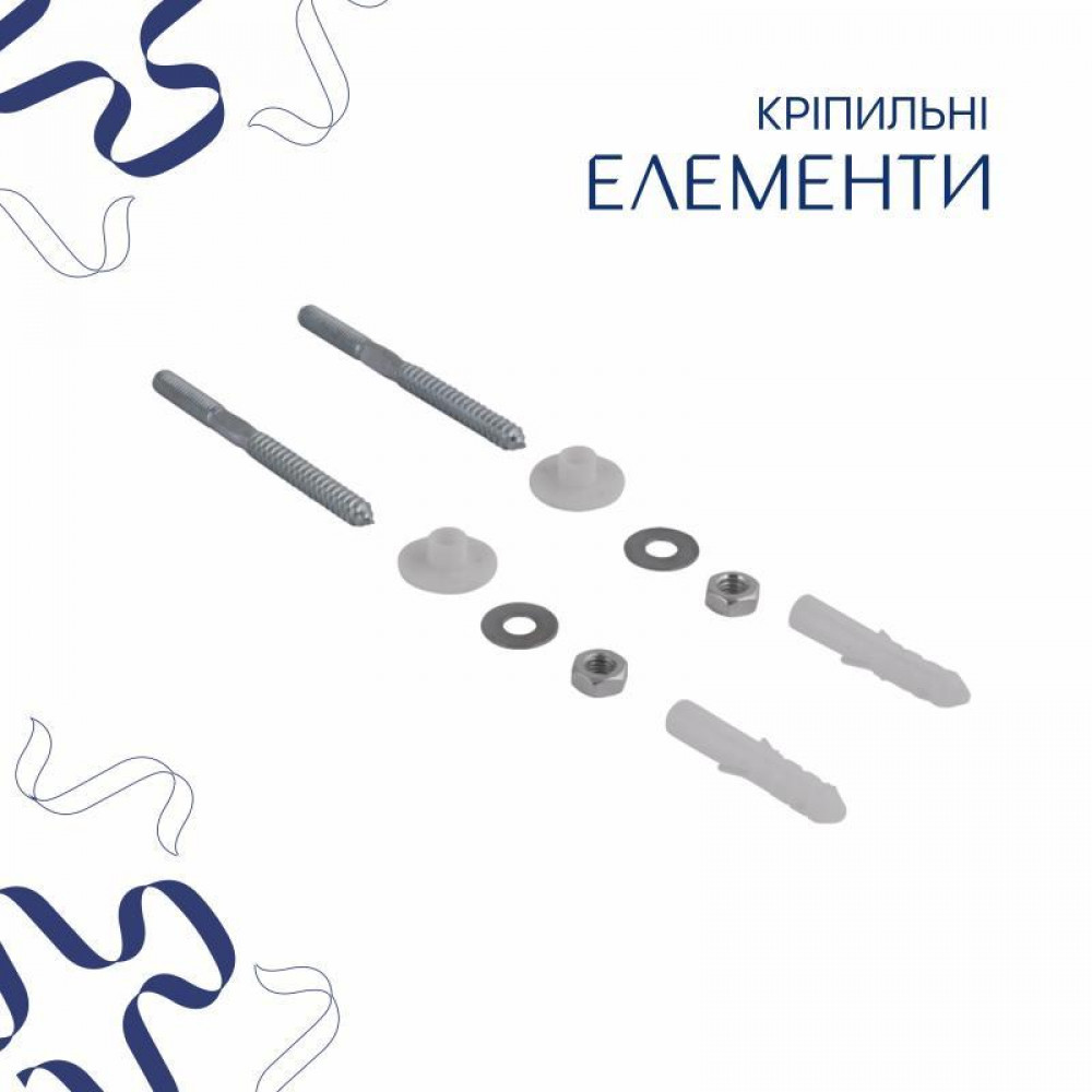 Комплект Qtap Nando LT: Раковина підвісна прамокутна 500х420х130 мм Matt Black + Донний клапан PU03O SD00053446
