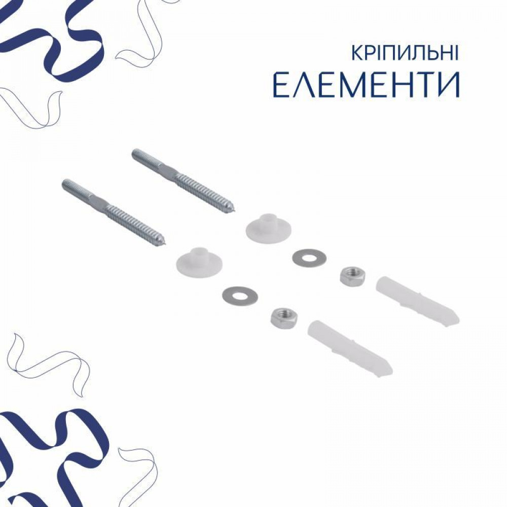 Комплект Qtap Leo N: Угловая овальная раковина подвесная 380x360x130 мм WHITE + Донный клапан PU02O SD00053455