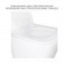 Комплект Qtap Tern 2 в 1: унітаз підвісний Ultra Quiet + біде підвісне SD00053561