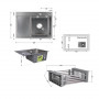 Комплект Lidz Handmade H6350L Мийка для кухні інтегрована крило зліва Brushed у комплекті з дозатором + Lidz SD00053645