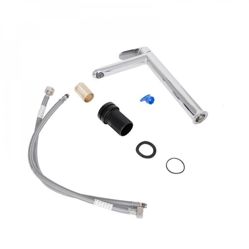 Змішувач для раковини Qtap Evia високий QTEVI269CRM47577 Chrome SD00053701