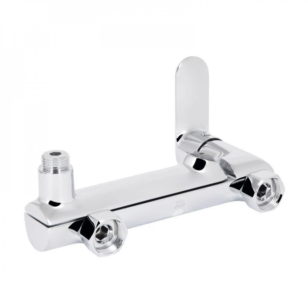 Змішувач для ванни Qtap Evia з поворотним виливом (з душовим гарнітуром) QTEVI260CRM47578 Chrome SD00053702