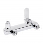 Змішувач для ванни Qtap Evia з поворотним виливом (з душовим гарнітуром) QTEVI260CRM47578 Chrome SD00053702
