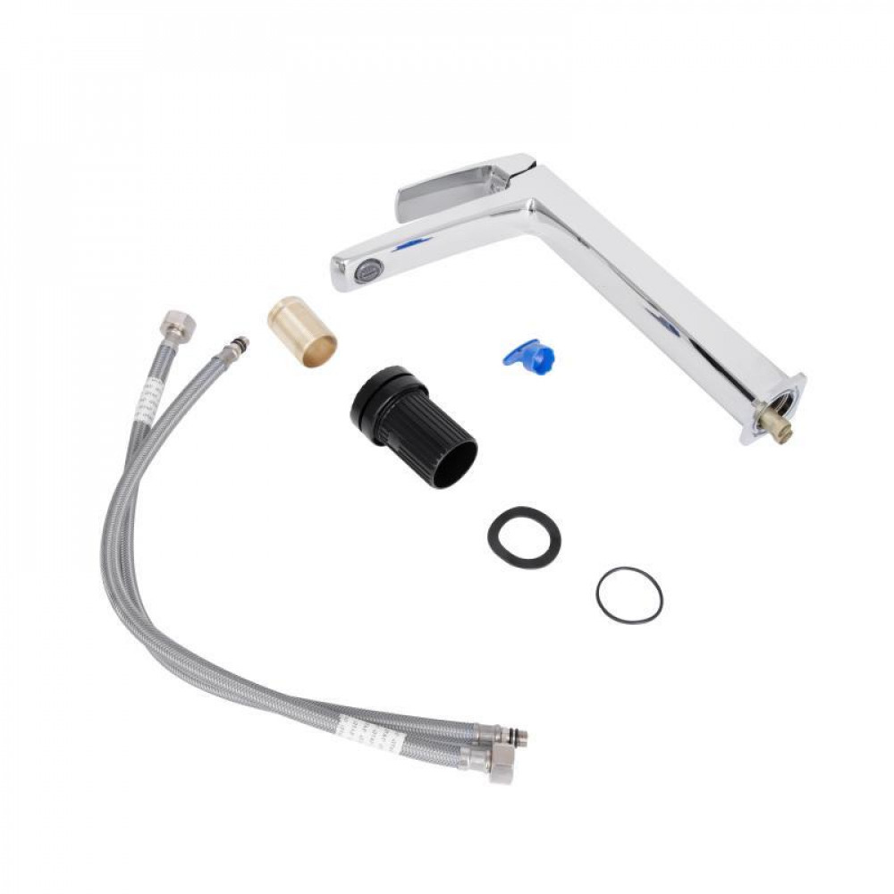 Змішувач для раковини Qtap Tern високий QTTER269CRM47585 Chrome SD00053709