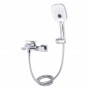 Змішувач для ванни Qtap Tern (c душевым гарнитуром) QTTER259CRM47586 Chrome SD00053710