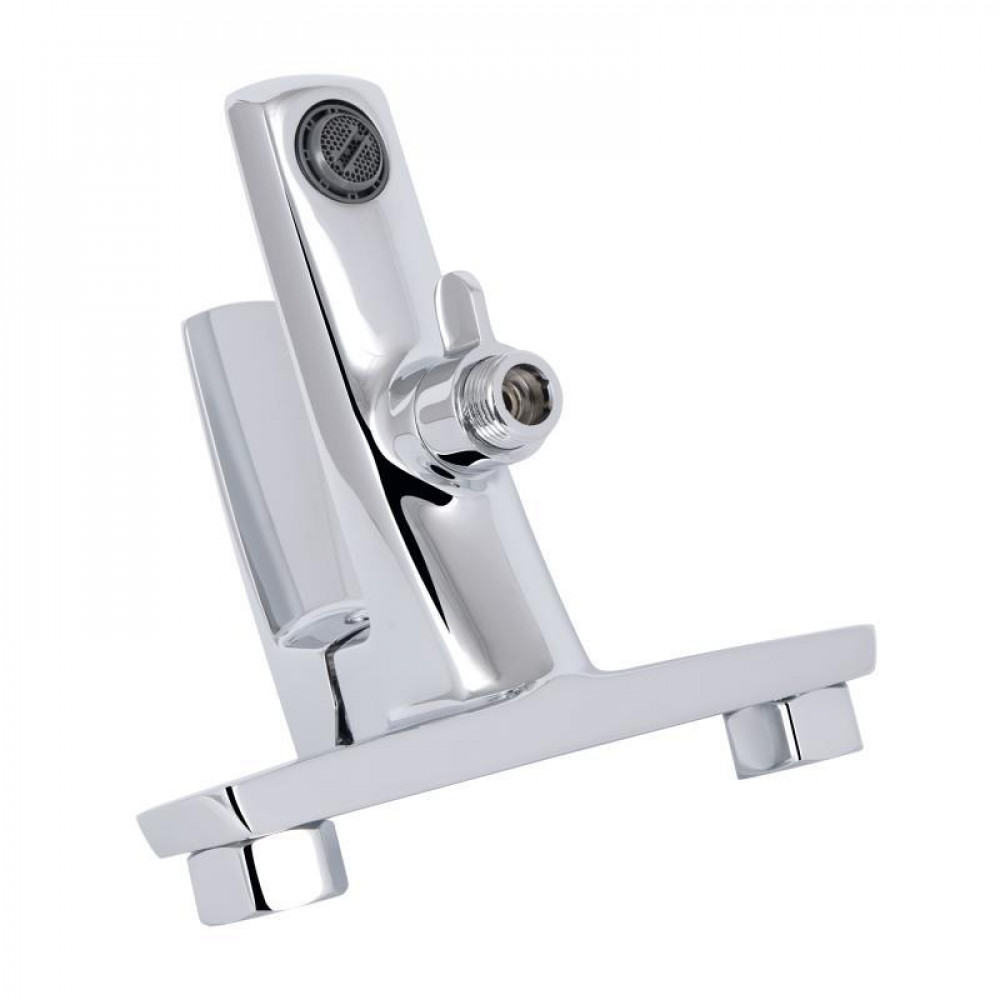 Змішувач для ванни Qtap Tern (c душевым гарнитуром) QTTER259CRM47586 Chrome SD00053710