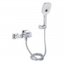 Змішувач для ванни Qtap Tern (c душевым гарнитуром) QTTER259CRM47586 Chrome SD00053710