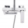 Душевая система универсальная Qtap Tern на три потребителя (с изливом) QTTER111CRM47591 Chrome SD00053715