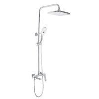 Душевая система универсальная Qtap Tern на три потребителя (с изливом) QTTER1112CRM47592 Chrome