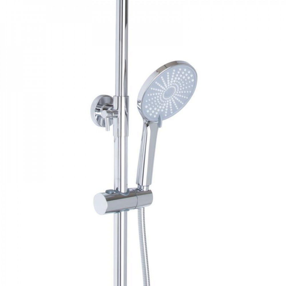 Душова система універсальна Qtap Aries на три споживача (з виливом) QTARI1112CRM47606 Chrome SD00053730