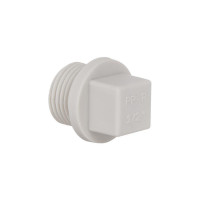 Заглушка PPR Thermo Alliance с резьбой 20х1/2" ЗР