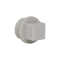 Заглушка PPR Thermo Alliance с резьбой 20х3/4" УР