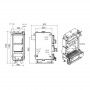 Котел твердопаливний сталевий Thermo Alliance Ferrum V 5.0 FSF 16 SD00054010