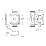 Насос циркуляційний Thermo Alliance LPSA 25/80/130 енергозберігаючий SD00054059