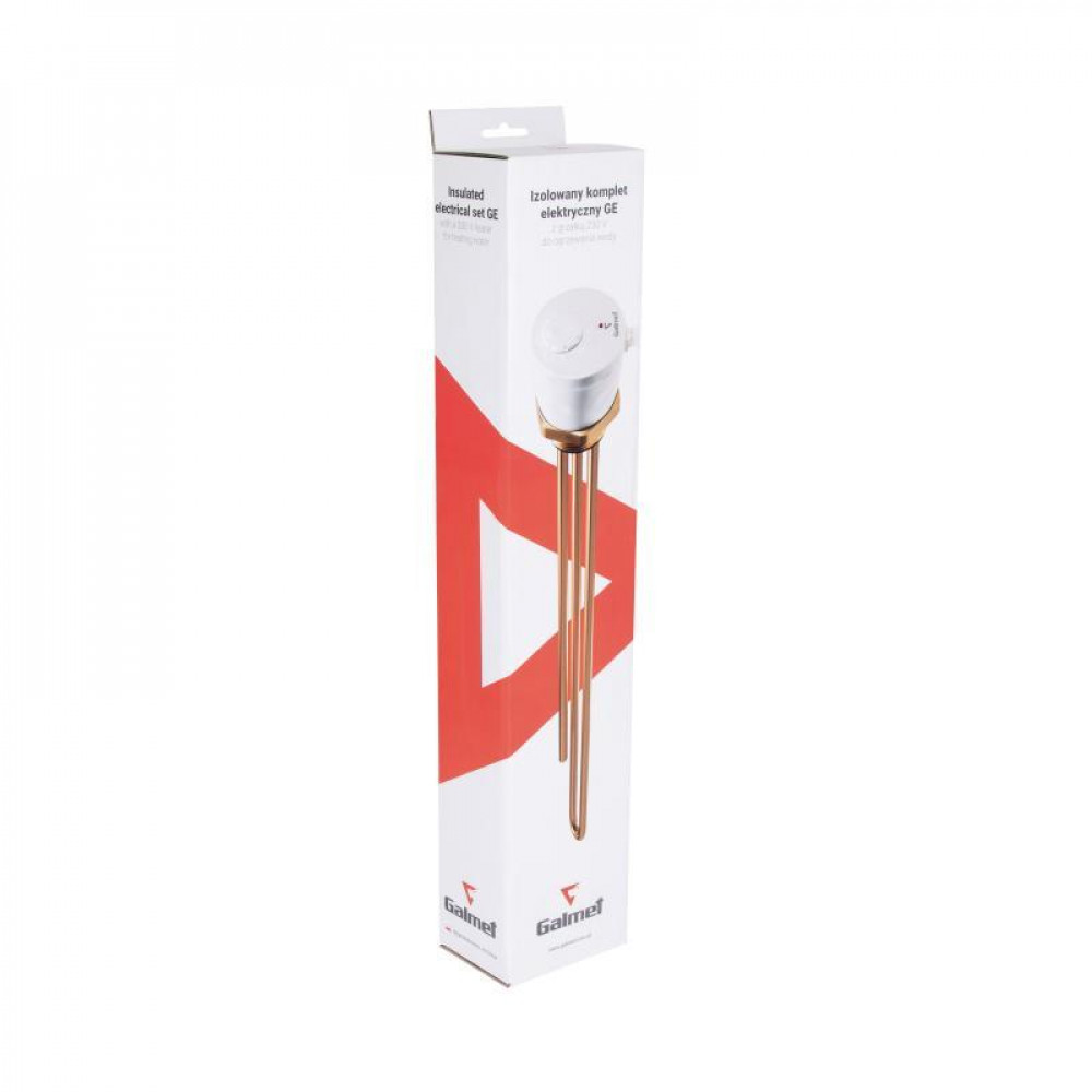 ТЕН з термостатом Galmet GE, 2 кВт, 230 В - 5/4" (1 1/4") (100-140 л) (41020001) SD00054074