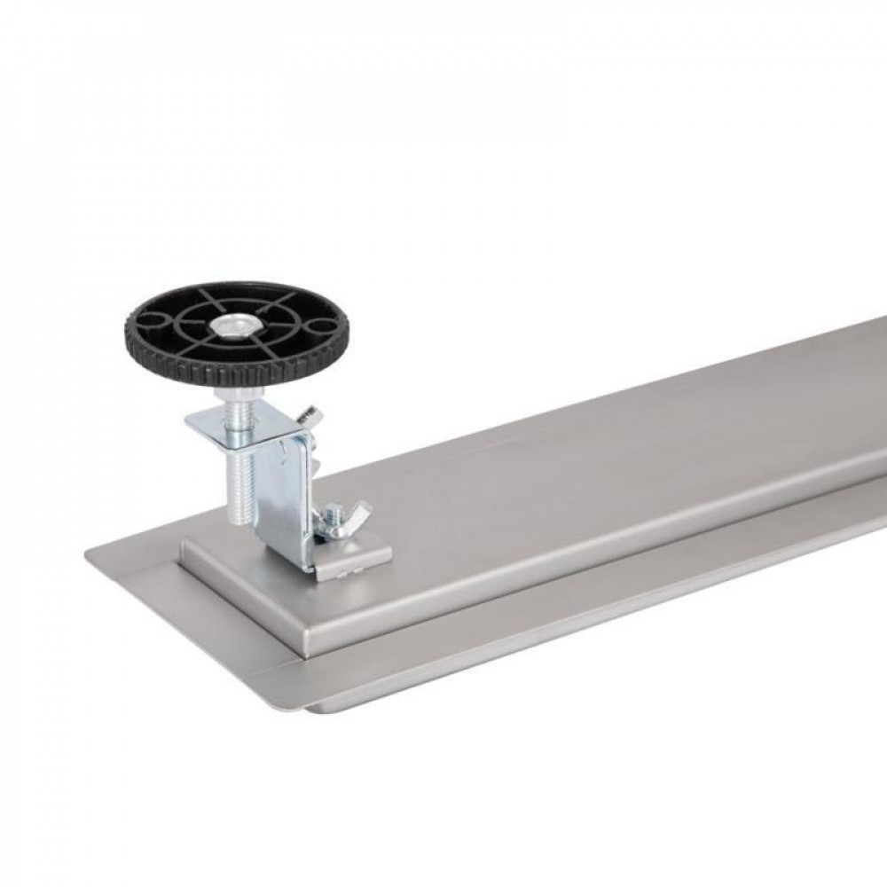 Трап із нержавіючої сталі Qtap Taurus Tile400 лінійний із сухим затвором під плитку SD00054141