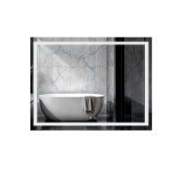 Зеркало Qtap Mideya (DC-F613) 700х500 с LED-подсветкой Touch, с антизапотеванием, димером QT2078NCF7050W