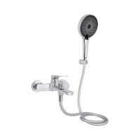 Смеситель для ванны Qtap Slavonice (с душевым гарнитуром) QTSLV259CRM48034 Chrome