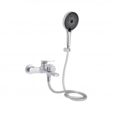 Змішувач для ванни Qtap Slavonice (з душовим гарнітуром) QTSLV259CRM48034 Chrome