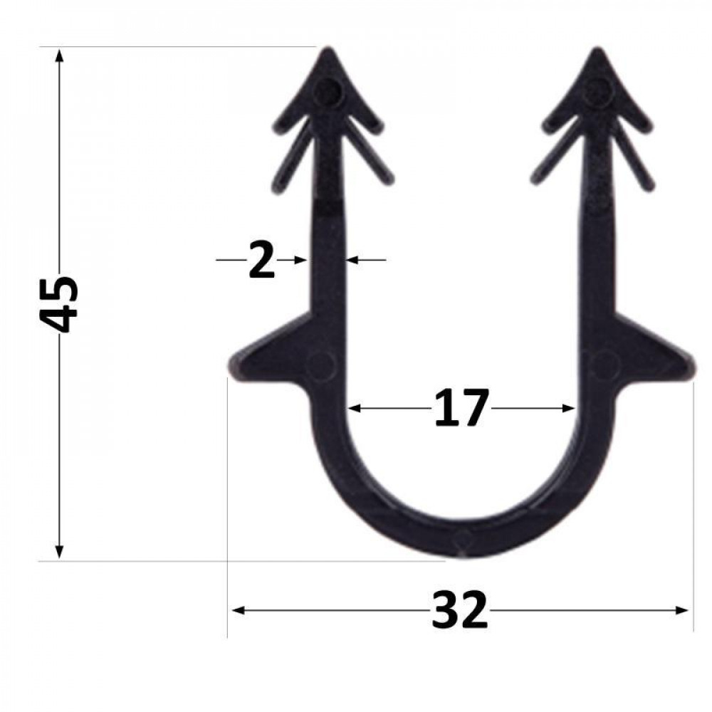 Скоба якірна Thermo Alliance Forte для такера (упаковка 250 шт.) SD00054207