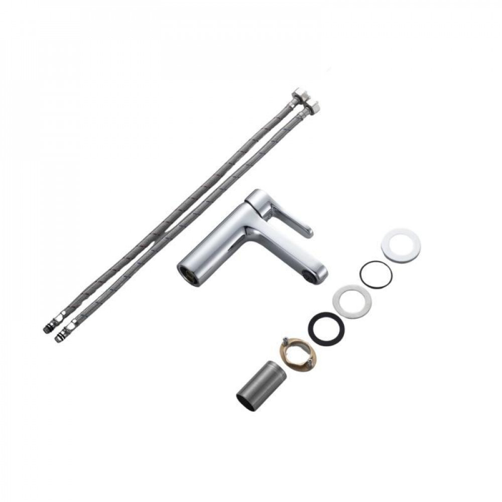 Змішувач латунний для раковини Lidz Astra 001F (k35) LDAST001FCRM48085 Chrome SD00054209