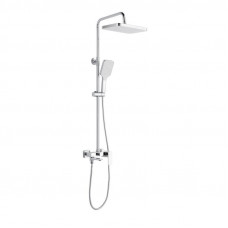 Душова система латунна універсальна Lidz Orion 1030 на три споживача (з виливом) (k35) LDORI1030CRM48092 Chrome