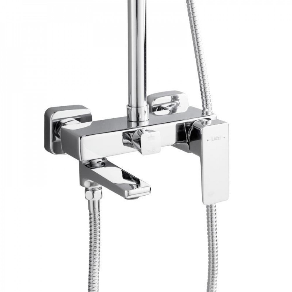 Душова система латунна універсальна Lidz Orion 1030 на три споживача (з виливом) (k35) LDORI1030CRM48092 Chrome SD00054216