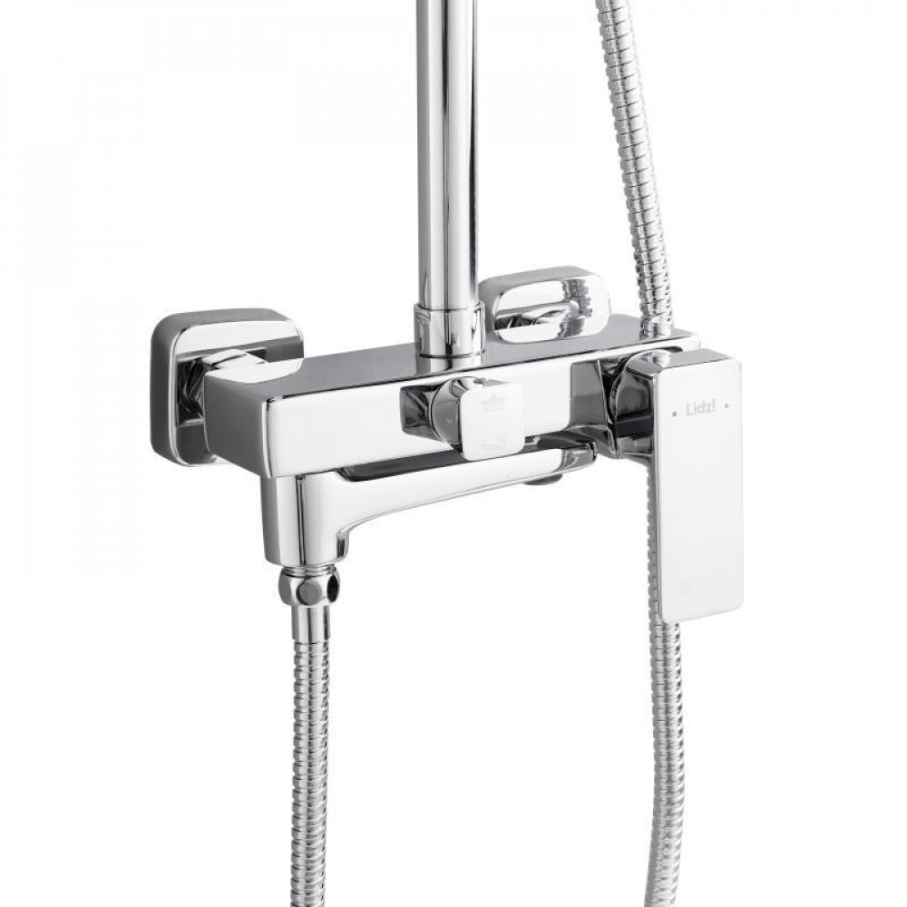 Душова система латунна універсальна Lidz Orion 1030 на три споживача (з виливом) (k35) LDORI1030CRM48092 Chrome SD00054216