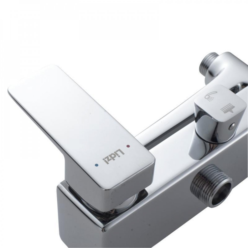 Душова система латунна універсальна Lidz Orion 1030 на три споживача (з виливом) (k35) LDORI1030CRM48092 Chrome SD00054216