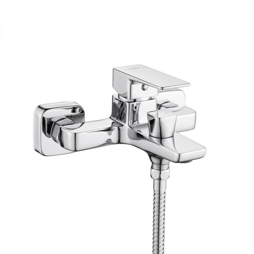Змішувач латунний для ванни Lidz Orion 006 (з душовим гарнітуром) (k35) LDORI006CRM48093 Chrome SD00054217