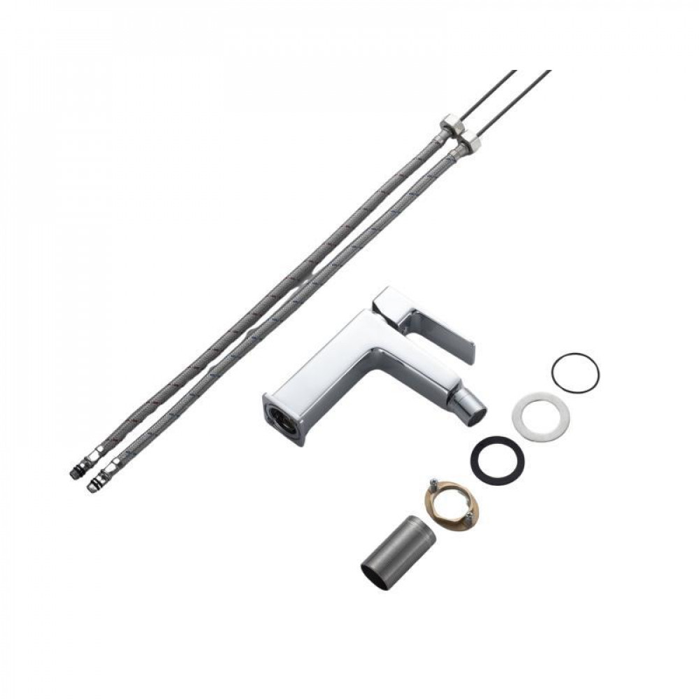 Змішувач латунний для біде Lidz Orion 001AF (k25) LDORI001AFCRM48095 Chrome SD00054219