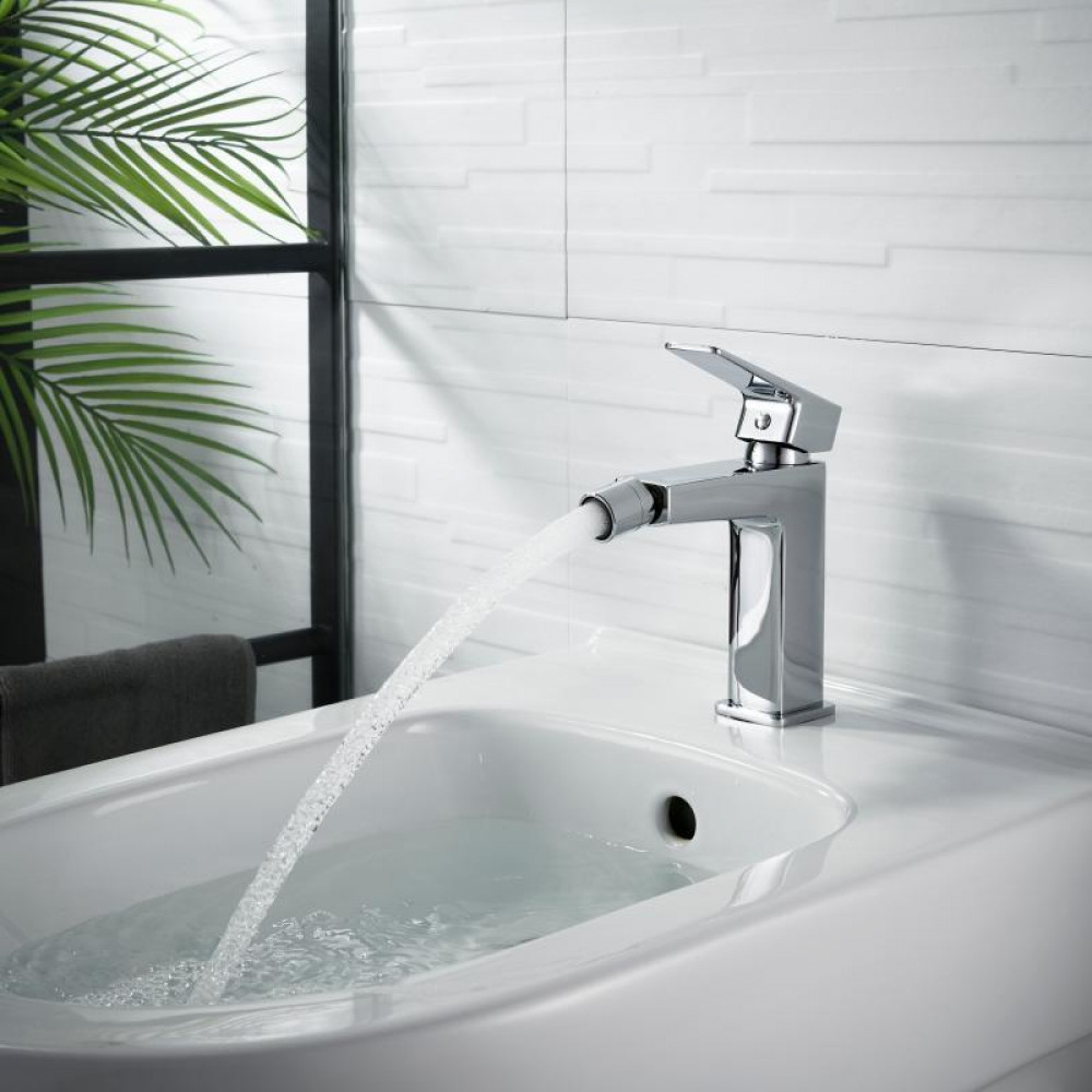 Змішувач латунний для біде Lidz Orion 001AF (k25) LDORI001AFCRM48095 Chrome SD00054219