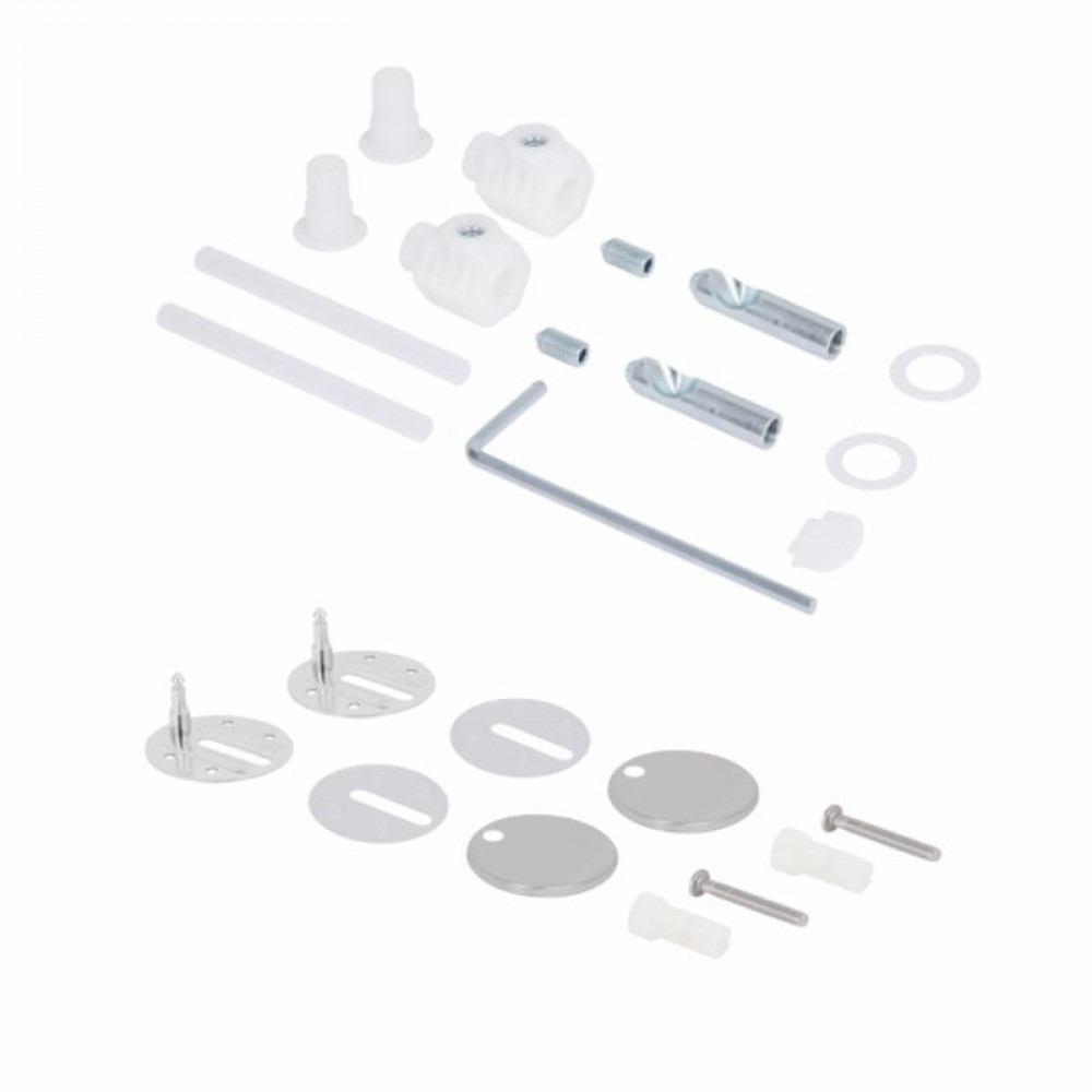 Унітаз підвісний Crow Rimless 485х340х330 мм, White, з сидінням Slim Duroplast/ Soft-close/ Quick Release QT05335171RW Qtap SD00054228