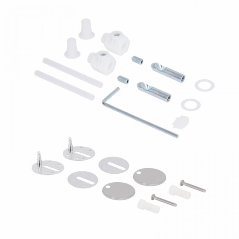 Унітаз підвісний Jay Rimless 485×360×320 мм, White, з сидінням Slim Duroplast/ Soft-close/ Quick Relase QT07335177RW Qtap SD00054231