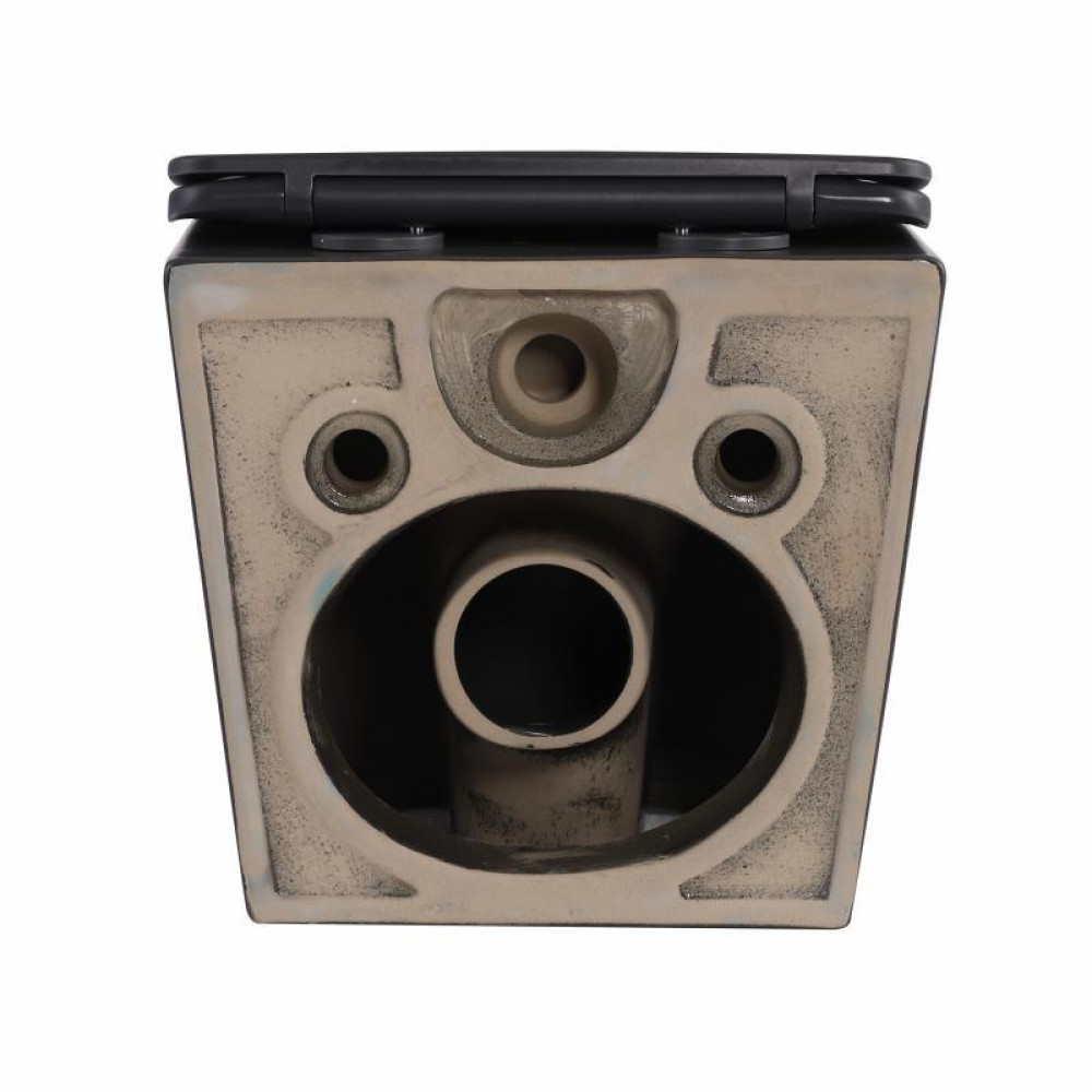 Унітаз підвісний Robin Ultra Quiet 490×365×325 мм, Anthracite, з сидінням Slim Duroplast / Soft-close / Quick Release SD00054283