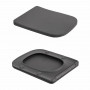 Унітаз підвісний Tern Ultra Quiet 490×365×325 мм, Anthracite, з сидінням Slim Duroplast / Soft-close / Quick Release SD00054288